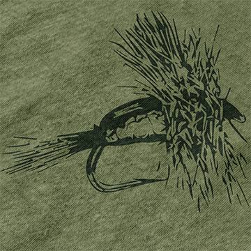 On The Fly Tee - Olive