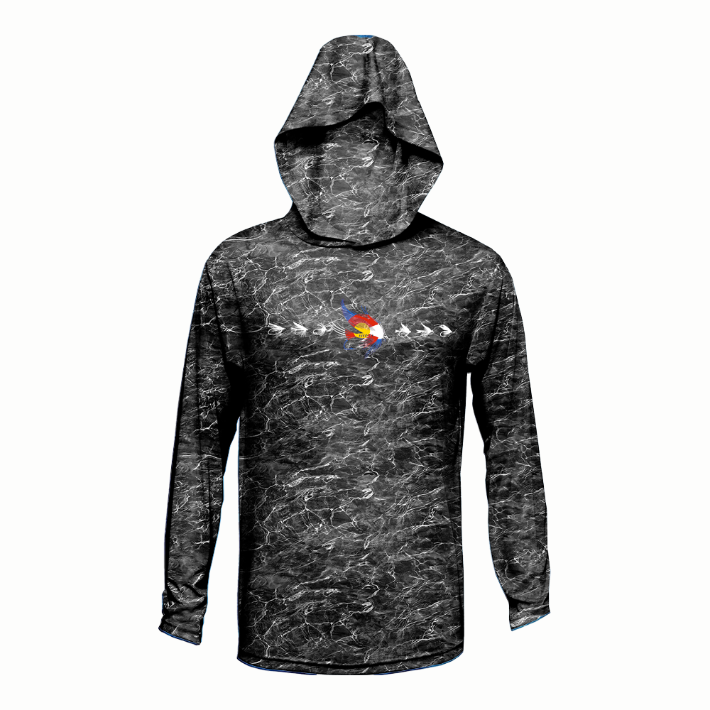 Black mossy oak hoodie sales