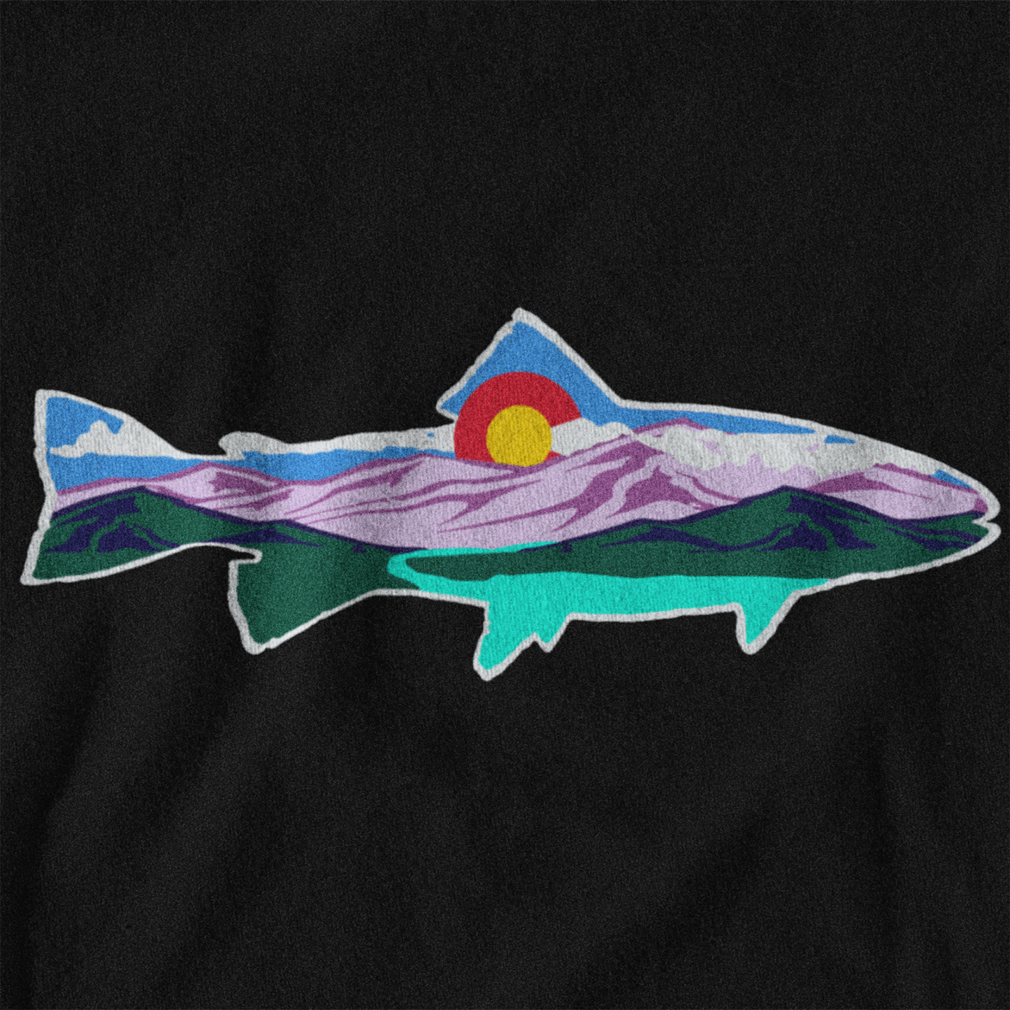 CO MTN Trout Tee Shirt