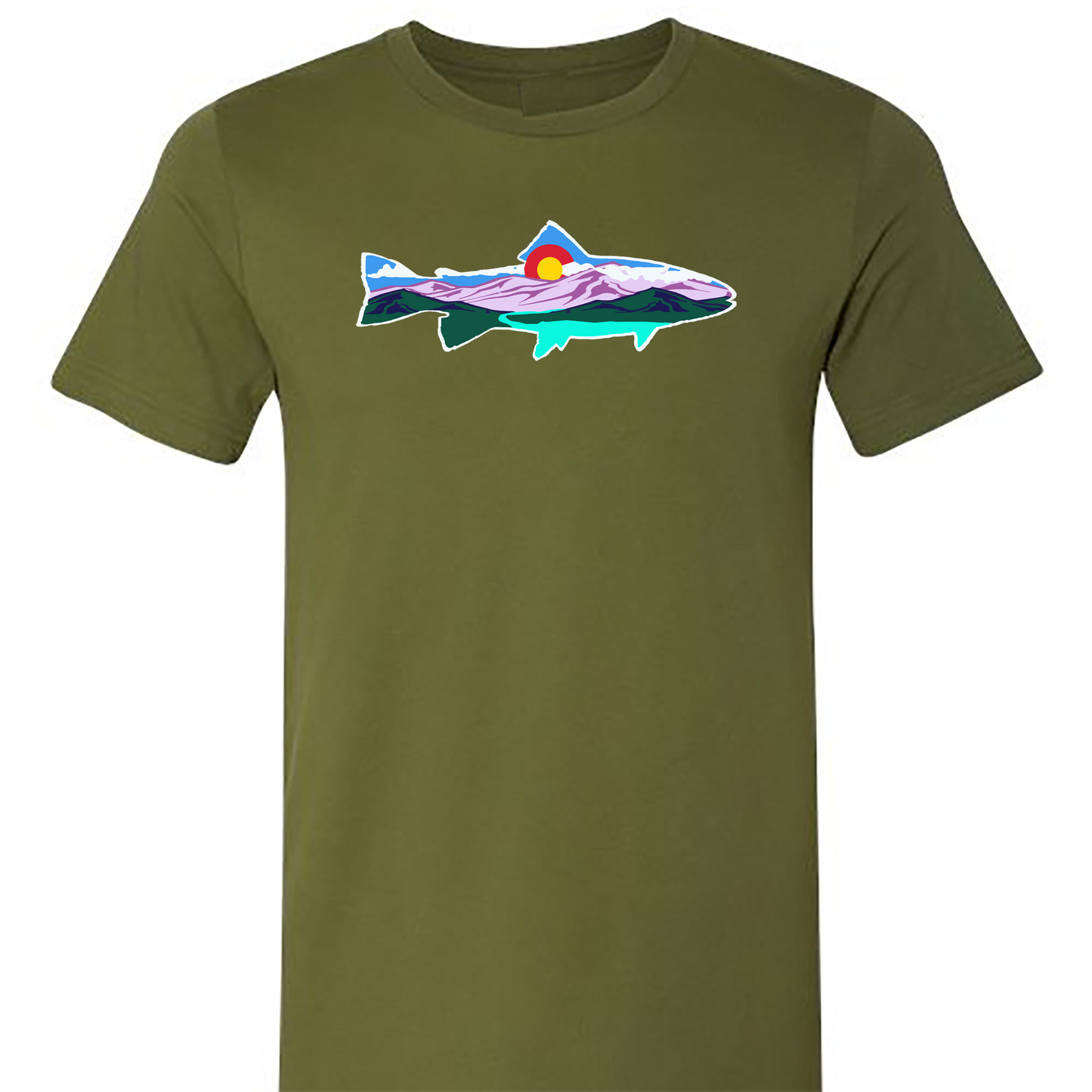 CO MTN Trout Tee Shirt