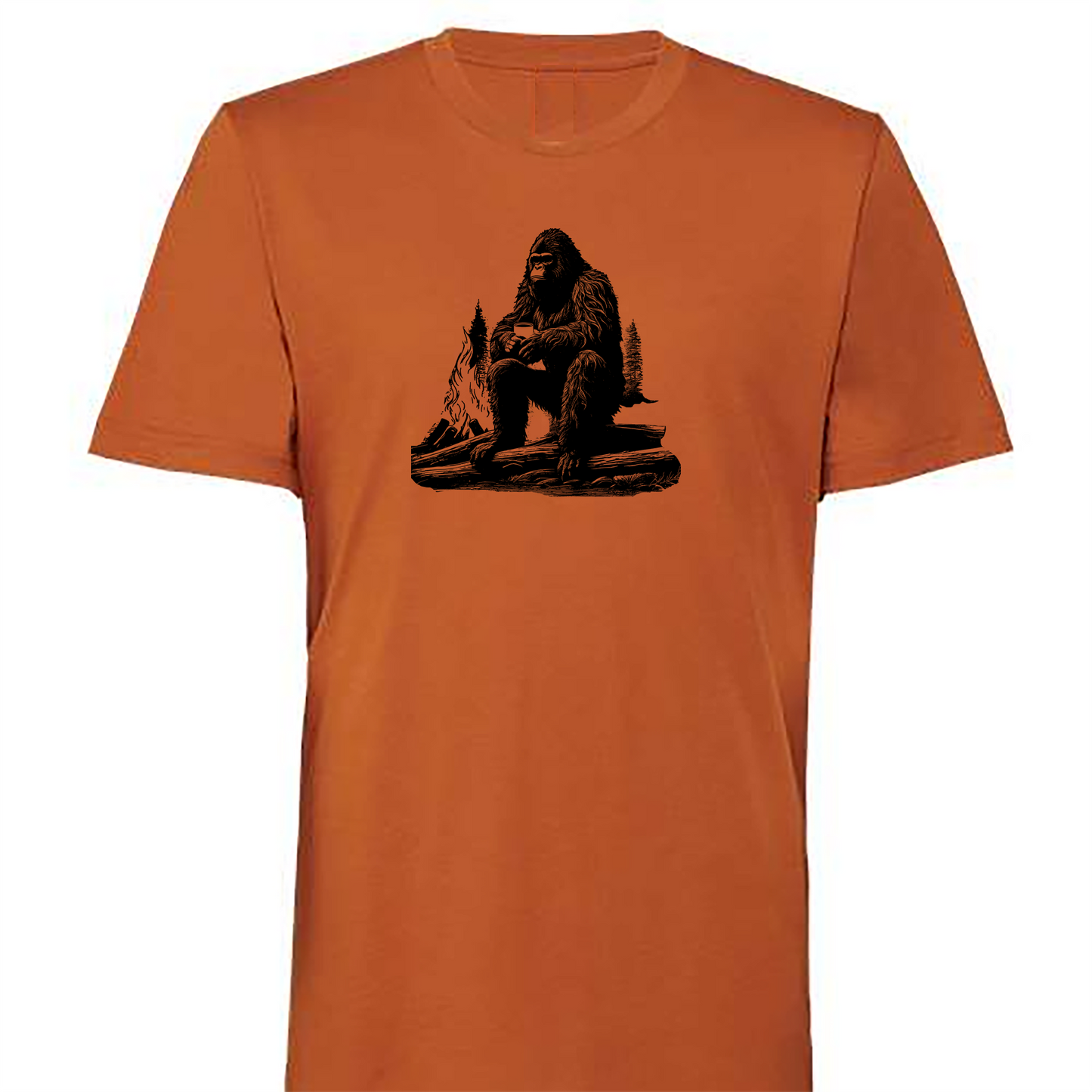 Campfire Sasquatch Tee Shirt