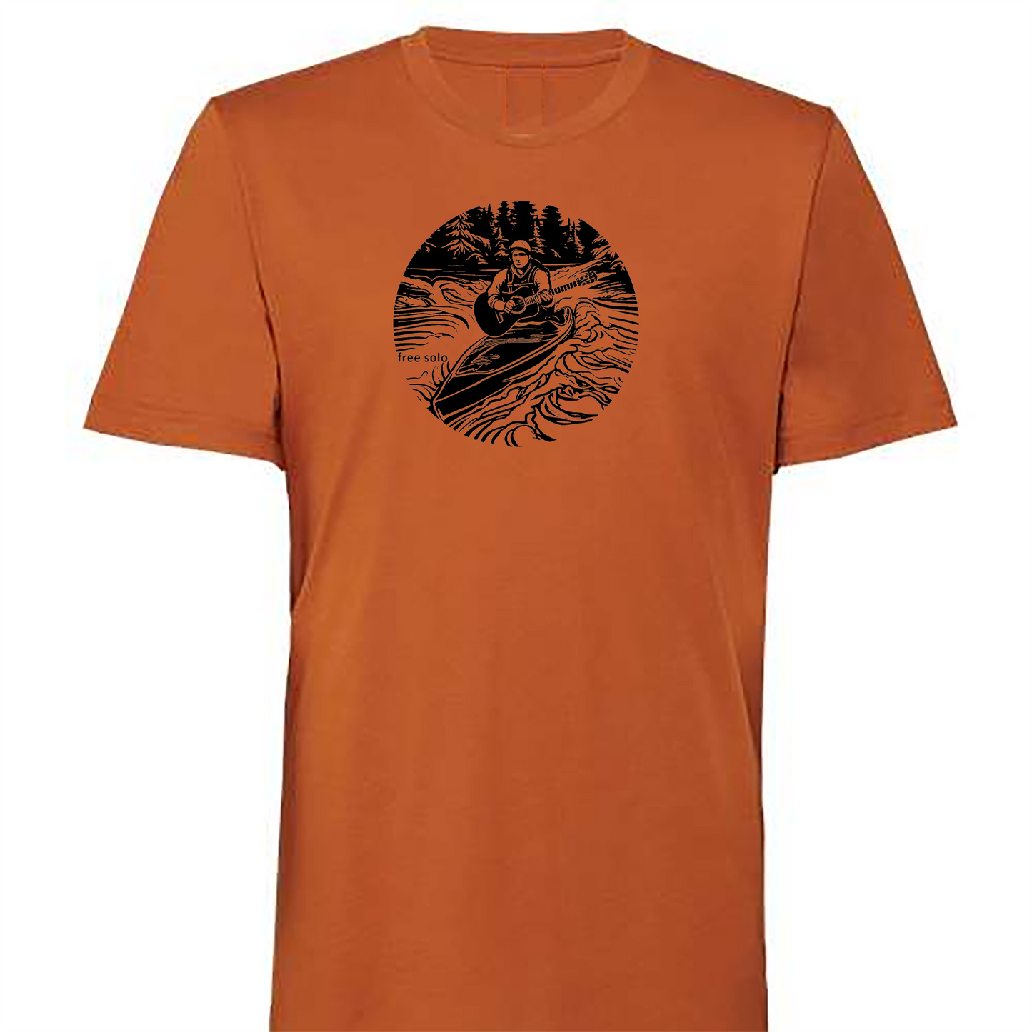 Free Solo Kayak Tee Shirt