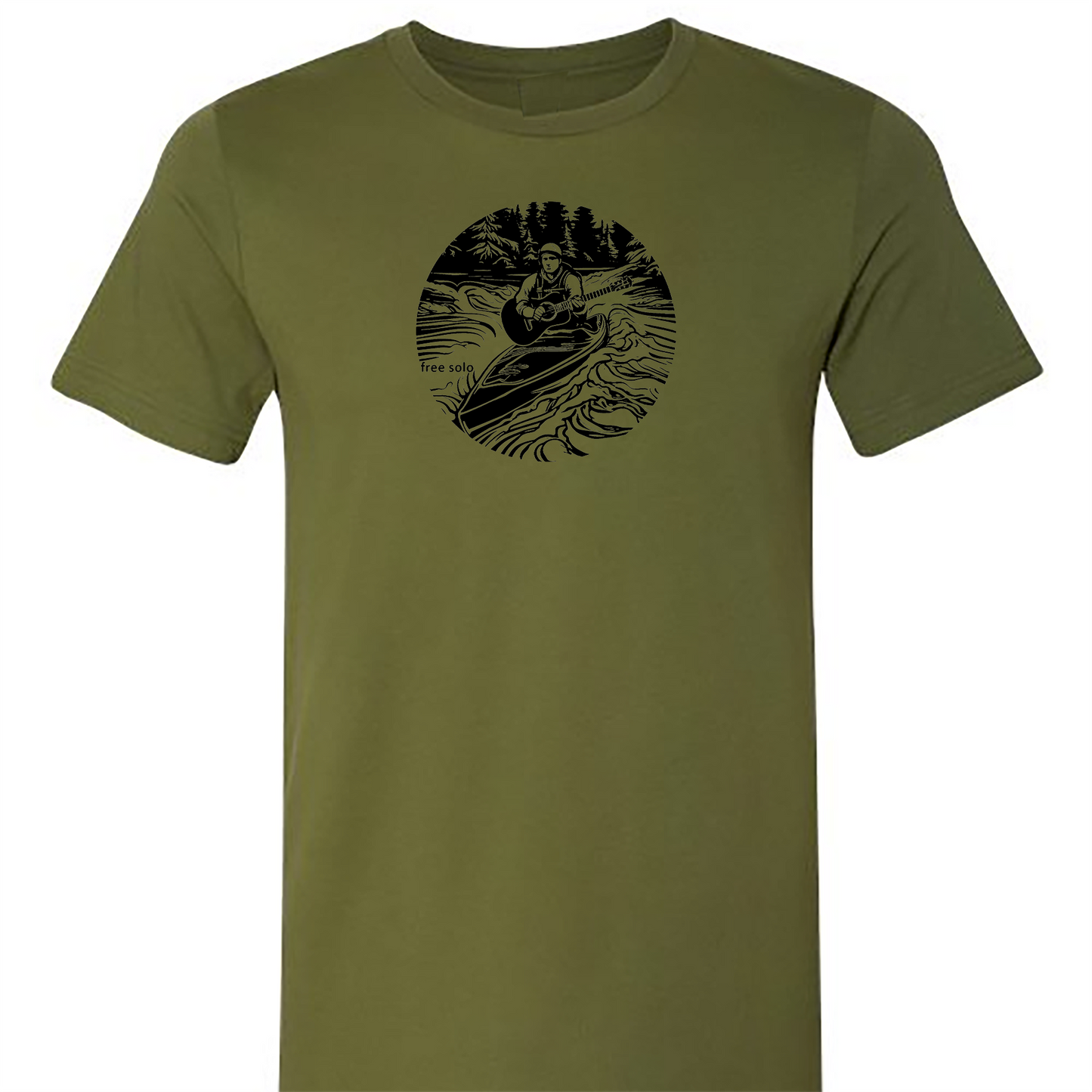 Free Solo Kayak Tee Shirt