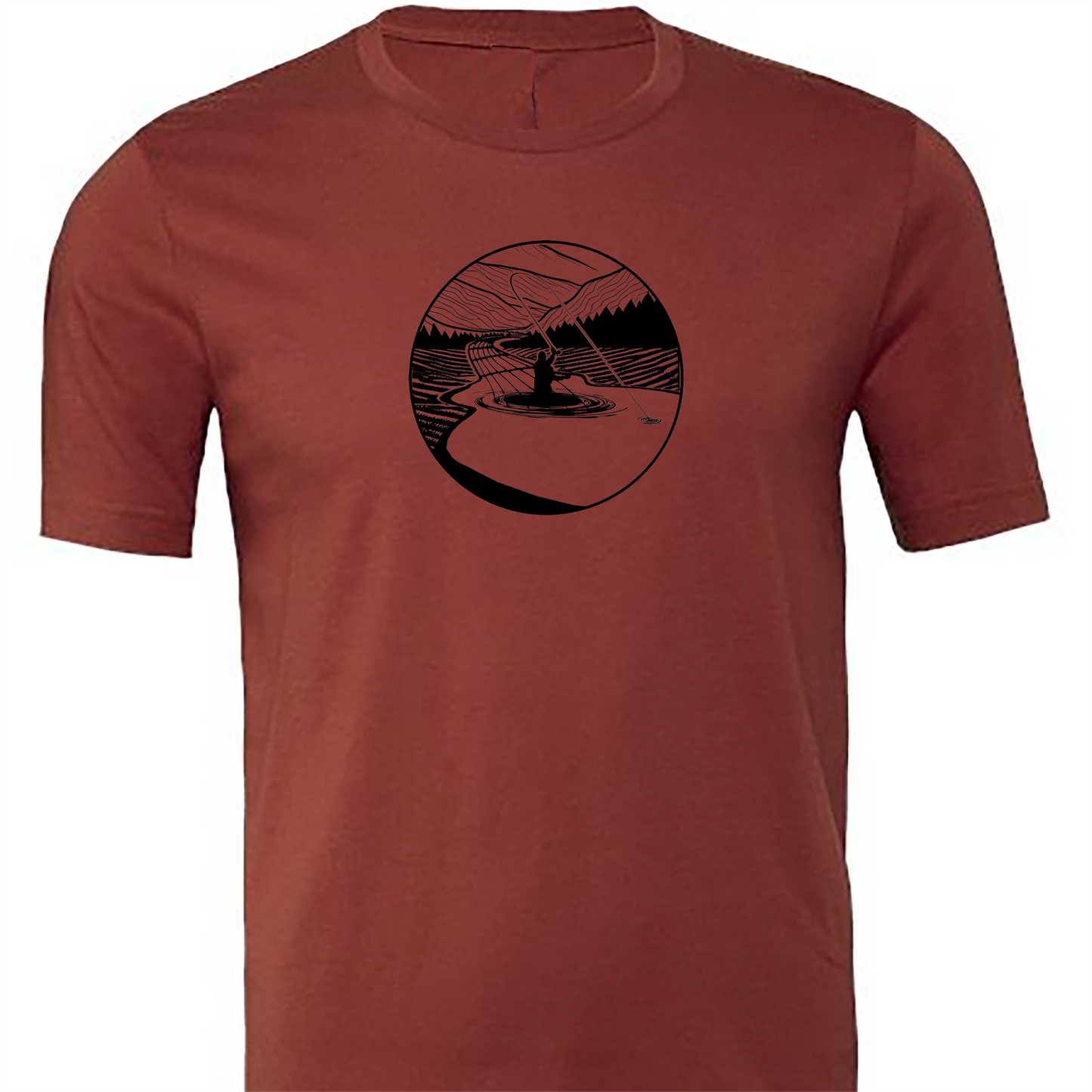 Free Solo Guitar Canyon Tee Shirt