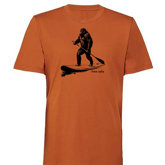 Free Solo Paddleboard Tee Shirt