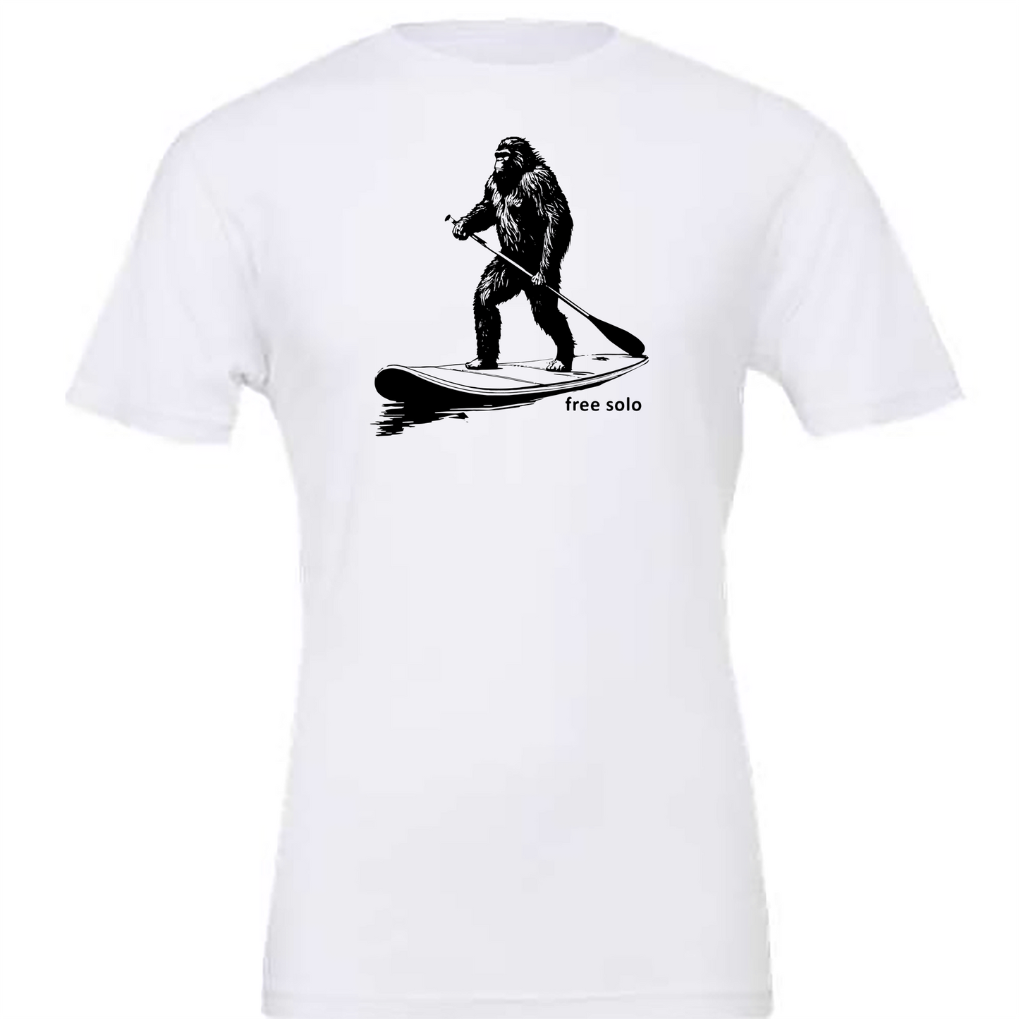 Free Solo Paddleboard Tee Shirt