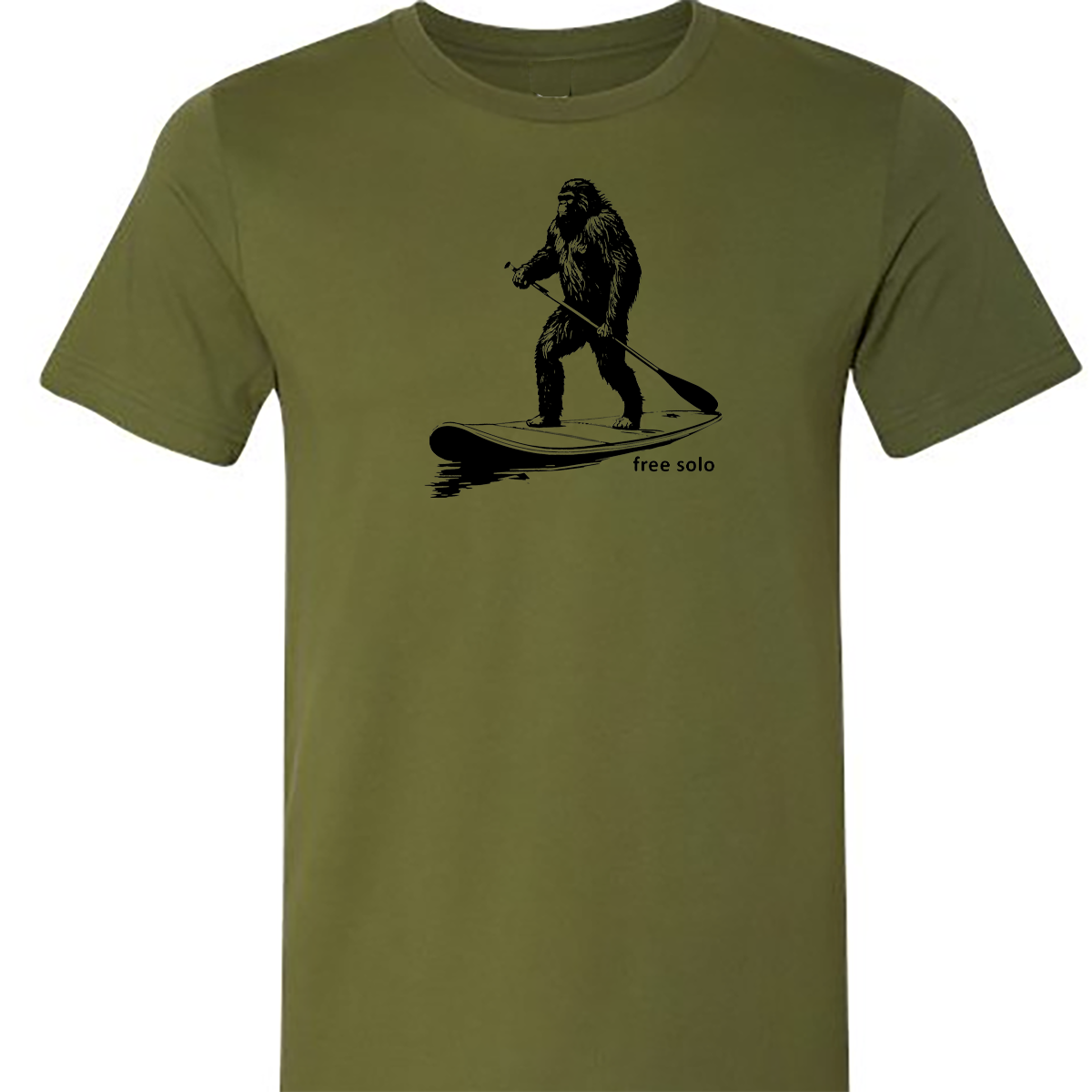 Free Solo Paddleboard Tee Shirt