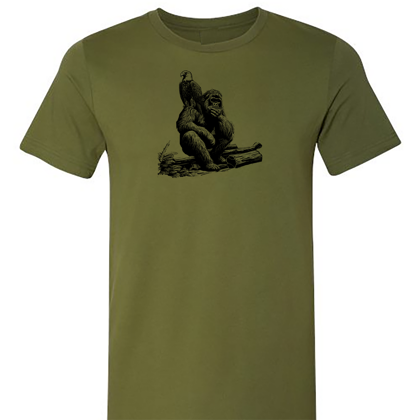 Harmonica Sasquatch Tee Shirt