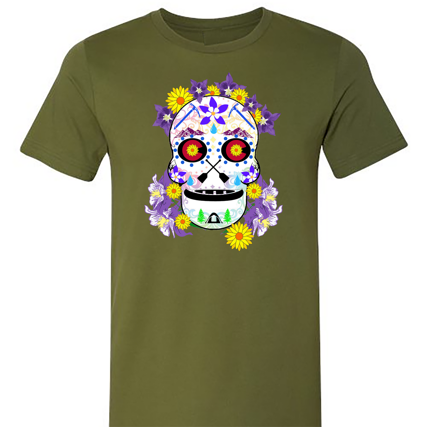 Sugar Skull Tee Shirt