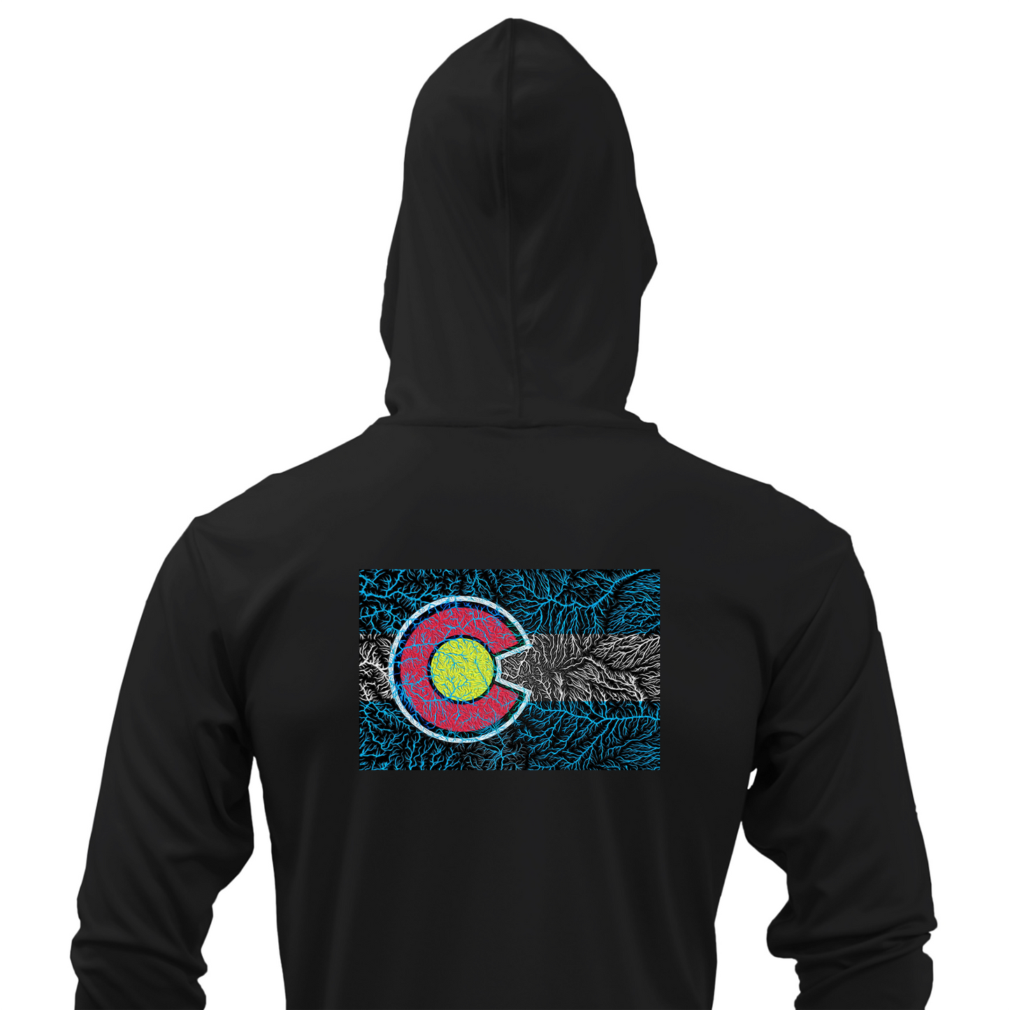 CO Watersheds Sun Hoodie - Black