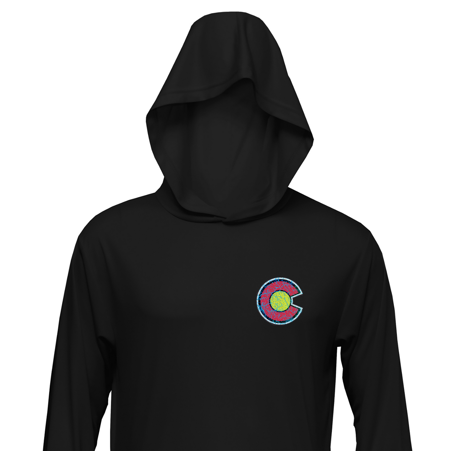 CO Watersheds Sun Hoodie - Black