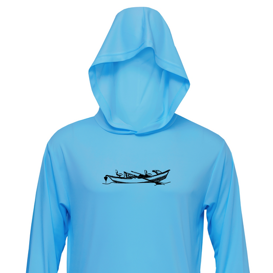 Drift Sun Hoodie - Sky Blue